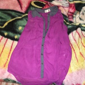 Girls tank top blouse